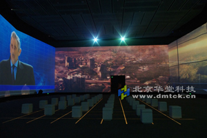 企业展厅互动多媒体 沉浸式多通道大屏演示系统
