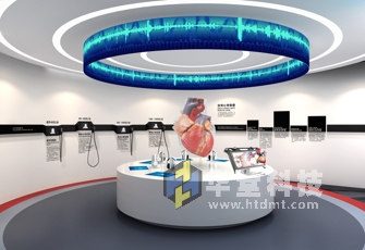 医疗行业多媒体展厅3D全息系统
