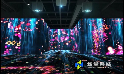 沉浸式数据瀑布柱 沉浸式数据瀑布柱