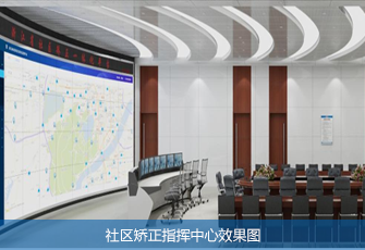 社区矫正指挥中心效果图